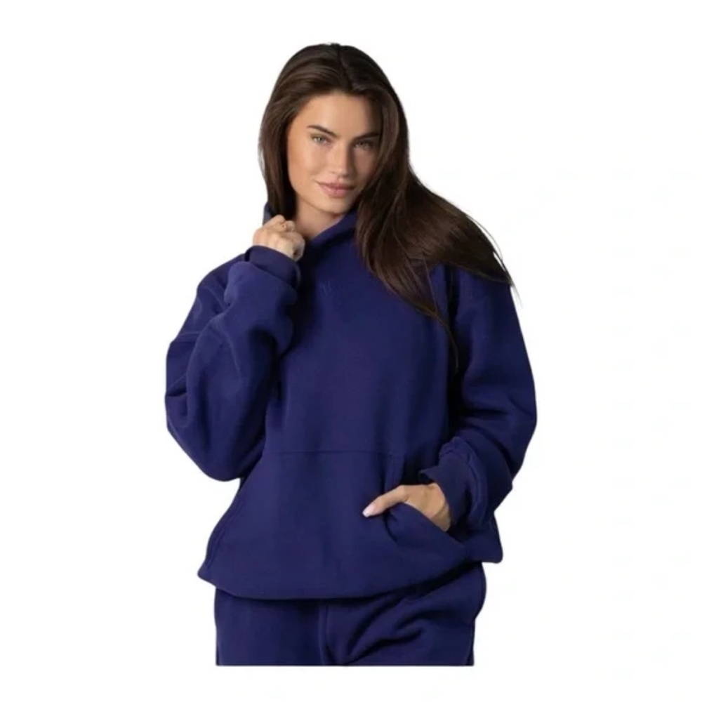 ✨SOLD✨ Comfrt Indigo Hoodie & Sweatpants Set